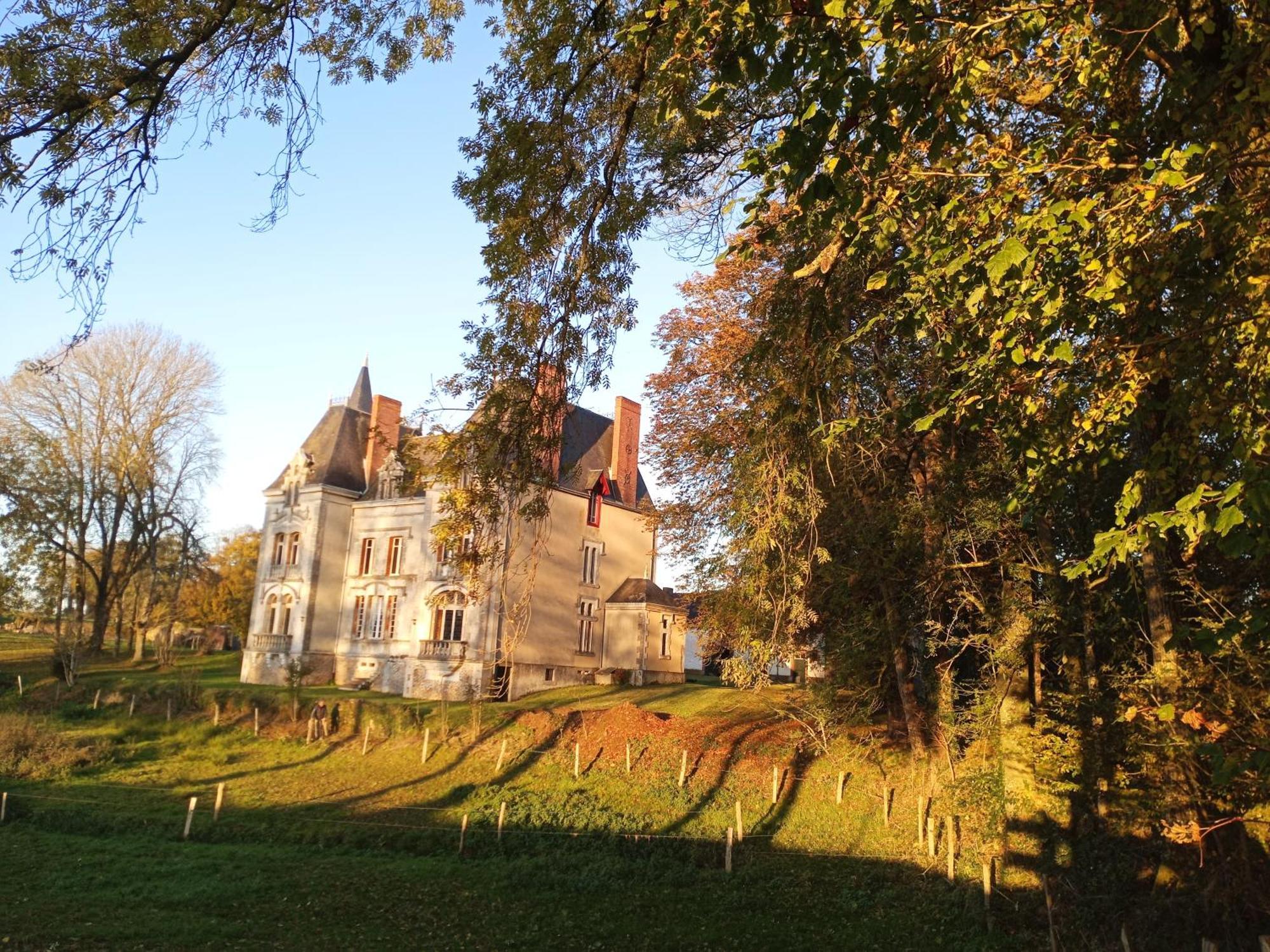 Le Chateau Du Grand Coudray Bed and Breakfast Villaines-la-Juhel Buitenkant foto